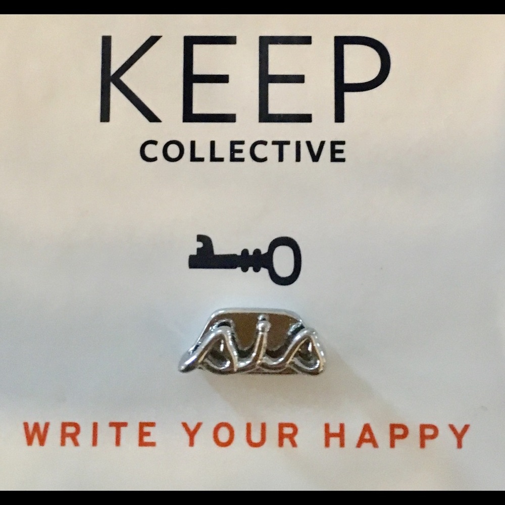 Keep Collective silver “sis” charm